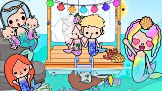 Mermaid Love Story Compilation | Sad Story | Toca Life Story / Toca Boca