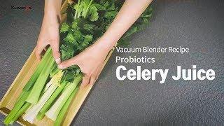 Probiotics Celery Juice - Kuvings Vacuum Blender SV-500M