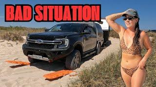 WARNED THIS WOULD HAPPEN | Caravanning Gone Wrong | Winderabandi Point, Ningaloo