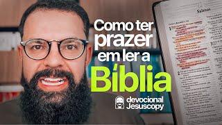 O QUE ACONTECE COM QUEM NÃO LÊ A BÍBLIA? - Douglas Gonçalves - Devocional JesusCopy