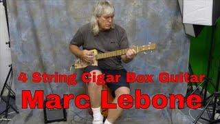 4 String Cigar Box Guitar - Marc Lebone