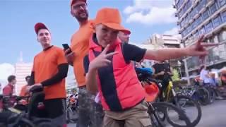 Beograd Velograd 2018 Orange Bike Ride Belgrade