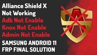 All Samsung FRP Bypass Without Alliance Shield (Android 11) | Knox Not Enable | Adb Not Open Fix