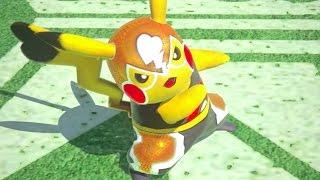 Pokken Tournament Pikachu Libre Official Trailer