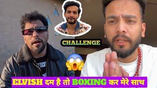  Neeraj Goyat Boxing Match Challenge To Elvish Yadav | Fukra Insaan | Ajaz Khan, phodcast