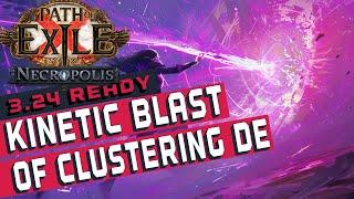 KINETIC BLAST OF CLUSTERING DEADEY Build Guide [POE 3.24]