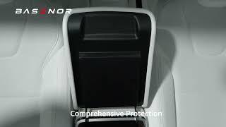 Elevate Your Tesla Interior with BASENOR's Newest Armrest Cover: Premium Comfort and Seamless Style