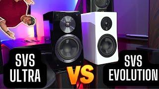 Does the Evolution Sound Better? SVS Ultra Evolution Bookshelf & SVS Ultra Bookshelf Comparison