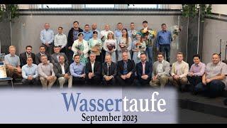 Водное Крещение | Wassertaufe. September 2023