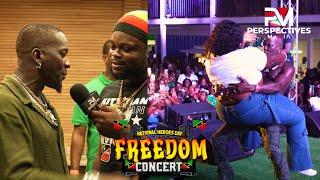 Mr Killa Post Performance Interview In St. Kitts Nevis At Heros Day Freedom Concert on State of Soca