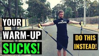 Your Warm-Up Sucks!  Try This Instead! | Upper Body Sled Warm-up