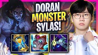 T1 DORAN IS A MONSTER WITH SYLAS! - T1 Doran Plays Sylas TOP vs Maokai! | Season 2024