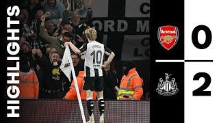 Arsenal 0 Newcastle United 2 | Carabao Cup Highlights