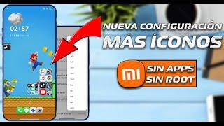 REGRESÓ! Más íconos en la pantalla de tu Xiaomi y Redmi Note con HYPEROS