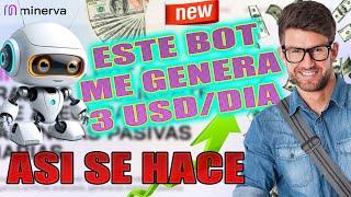 EL BOT QUE TE GENERA INGRESOS ONLINE  RETIRANDO 18 USD