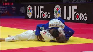 Andreja LESKI vs Clarisse AGBEGNENOU | FINAL -63 World Judo Championships - Doha 2023