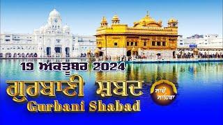 LIVE  ਗੁਰਬਾਣੀ ਕੀਰਤਨ ਸੁਣੋ ਜੀ Gurbani  Shabad  Kirtan | 19 Oct. 24 #2024 #kirtan #shabadgurbani #wmk