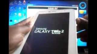 Installing or flashing CWM based recovery v6 on Samsung Galaxy Tab 2 GT P3100