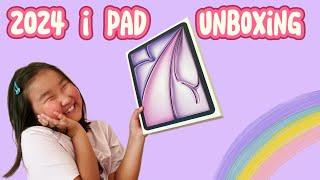 M2 iPad air 11” (purple) unboxing 2024