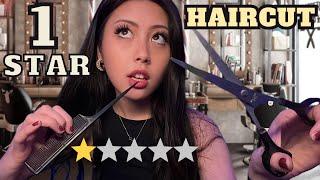 EXTREME Tingle Alert: 1-Star Rated Haircut ASMR (lots of personal attention!) ‍️