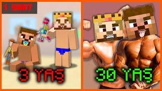 ARDA VE RÜZGAR BÜYÜDÜ FİLMİ!  - Minecraft ZENGİN FAKİR HAYATI