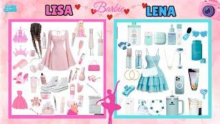 Lisa or Lena - Barbie Edition  #lisa #lena #trending #viralvideo #lisaandlena