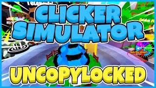 Clicker Simulator Free Uncopylocked [Roblox Studio]