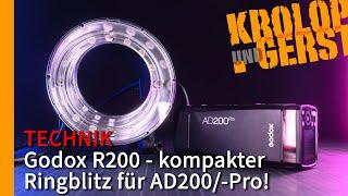 Godox R200 - kompakter Ringblitz für AD200/-Pro!  Krolop&Gerst