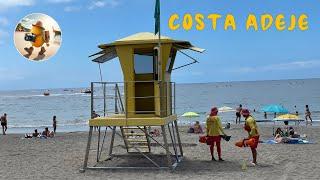 Playa de Fanabe, Costa Adeje, Tenerife, Canary Islands, Walking 4K Tour