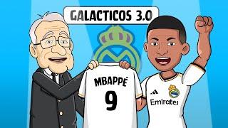 How President Perez Built Real Madrid's Galacticos 3.0 | Football Animation