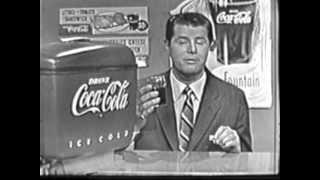 1953 COCA-COLA / COKE TV COMMERCIAL #1.  Live Kinescope