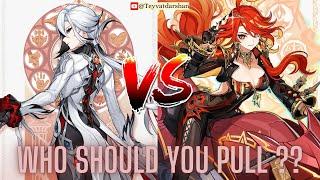 Mavuika vs. Arlecchino – Best Choice for Your Team? |  Pull Decision Guide #genshinimpact