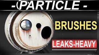 Substance-Painter: Particle Brushes (Leaks-Heavy!)