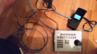 How to Connect a Pelco KBD300A as a Remote Keyboard to CM6800 Matrix Switcher ( With KBDKIT)