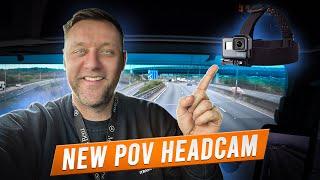 First time HGV POV Drive with GoPro Head-cam #go pro