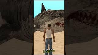 GTA San andreas Megalodon Shark #shorts