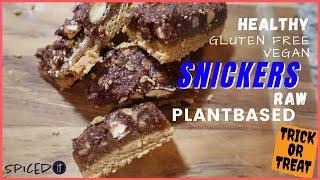 Vegan gluten free treat no sugar for weight loss - PLANT BASED SNICKERS BAR