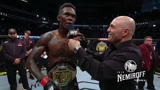 UFC 248: Israel Adesanya & Yoel Romero Octagon Interviews