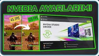 Oyuna Hız Katan Nvidia Ayarlarım! APP, MS Düşürme ve Reflex Nasıl?