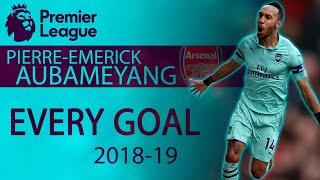 Arsenal's Pierre-Emerick Aubameyang: Every goal of 2018-2019 Premier League season | NBC Sports