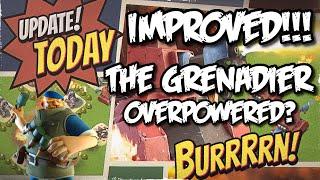 Boom Beach - GRENADIERS OVERPOWERED?! New Boom Beach Update Grenadier Gameplay! "The Flame Wars"
