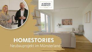 Stilvoller Neubau im Münsterland | Moderne und zeitlose Wohnlichkeit im Traumhaus | Roomtour