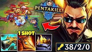 WHEN FULL LETHALITY XIN ZHAO DROPS 38 KILLS (PENTAKILL)