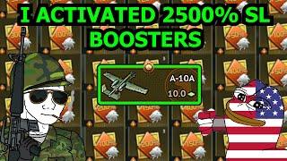 I ACTIVATED 2500% SL Boosters, THIS IS WHAT HAPPENED