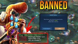 BANNED FOR 4 MINS?? | Enemy Team Reported Me and this is what happen!! MLBB