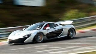 McLaren P1 on the Nürburgring! HARD sound + chase! 1080p HD