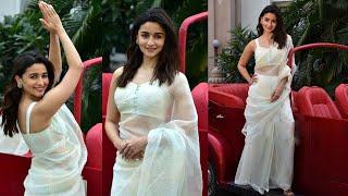 Alia Bhatt For Gangubai Kathiyawadi Promotions in Delhi | Alia Bhatt Latest Video | TeluguOne Cinema