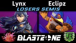 Lynx (Lucina) vs Eclipz (Falco) Blast Zone 118 LOSERS SEMIS