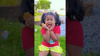 Misti Ke teeth mein papa ghuss geya  #shorts #funny #trending
