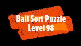 Ball Sort Puzzle Level 98